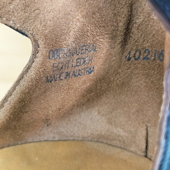 Paul Green Coco Matte Black Leather Heel Open Toe Sandal - Picture 6 of 8